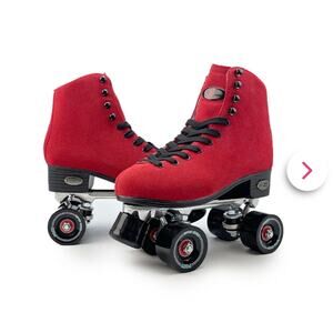 Foxy Royal Red Women's Roller Skates black laces New in box US size 5